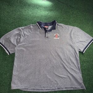 Vintage Red Sox 2007 Champs Polo Men's Size 2XL Blue Polo Stitches